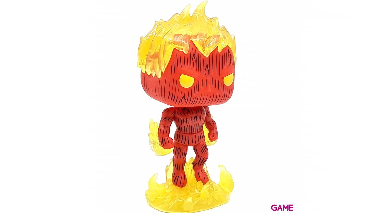 Figura POP Cuatro Fantásticos: Antorcha Humana-18