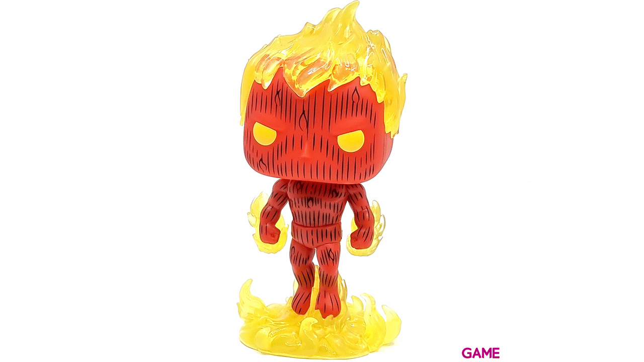 Figura POP Cuatro Fantásticos: Antorcha Humana-19