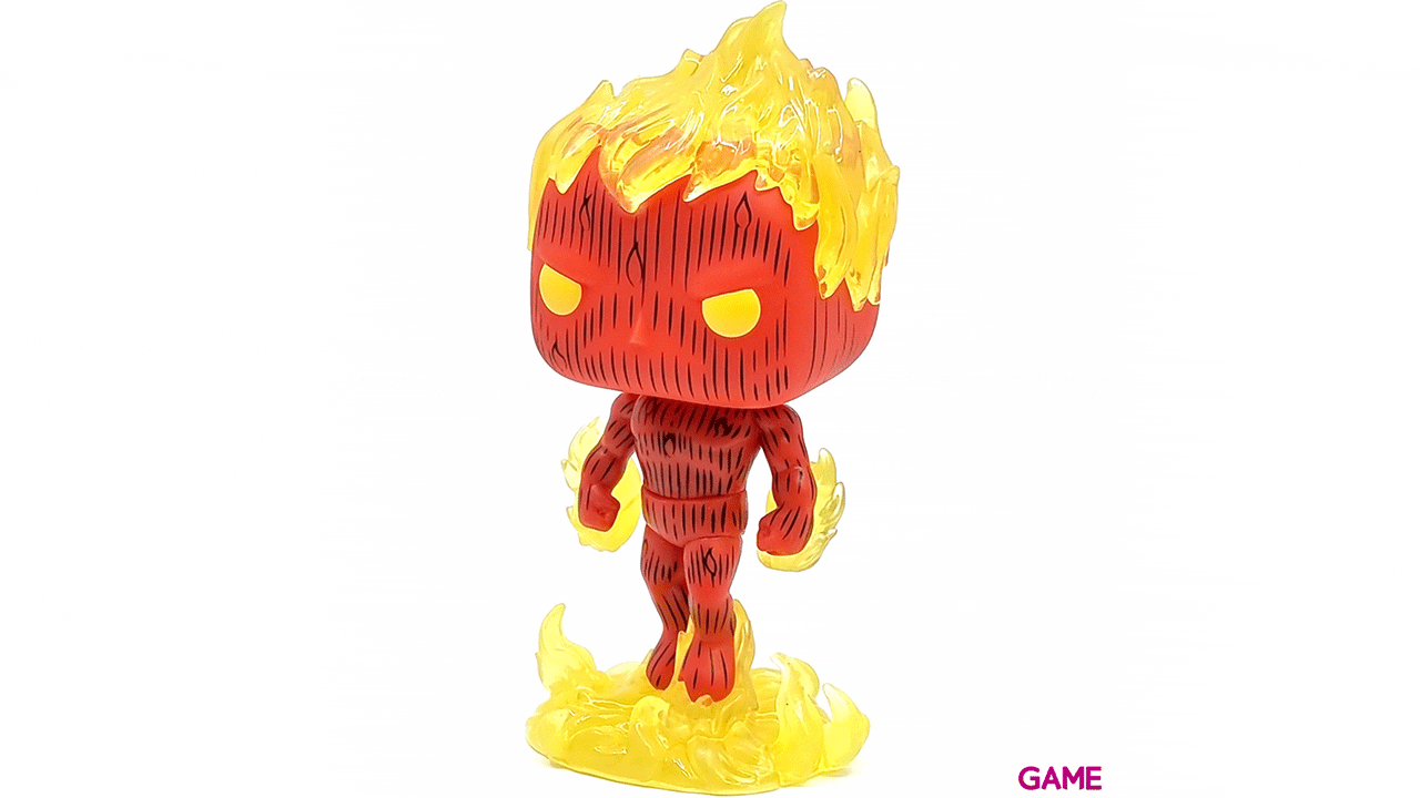 Figura POP Cuatro Fantásticos: Antorcha Humana-20