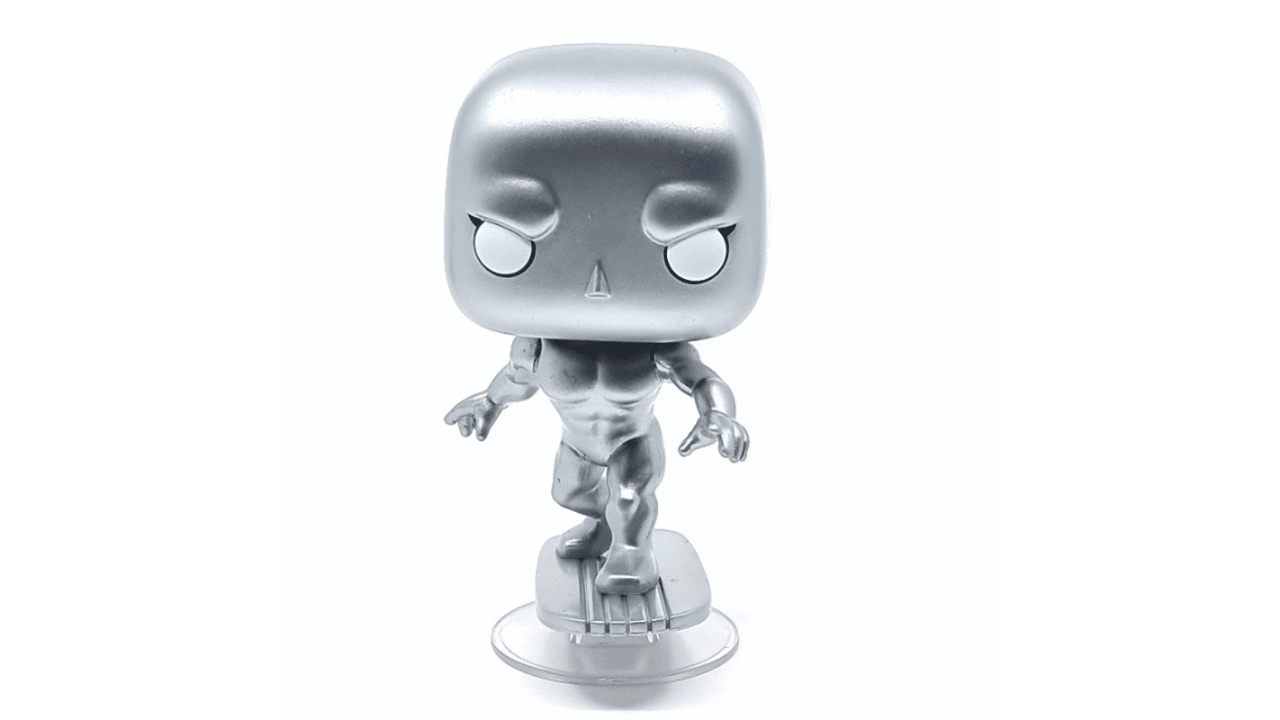 Figura POP Cuatro Fantásticos: Silver Surfer-0