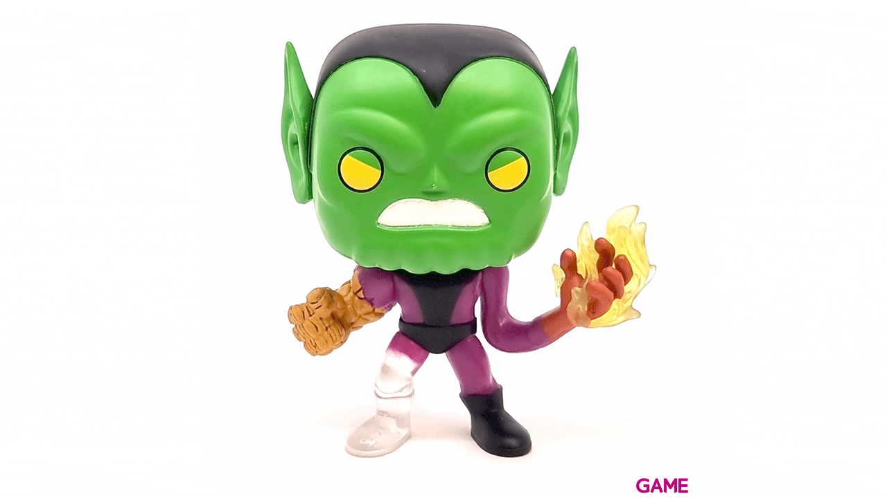 Figura POP Cuatro Fantásticos: Super Skrull-13