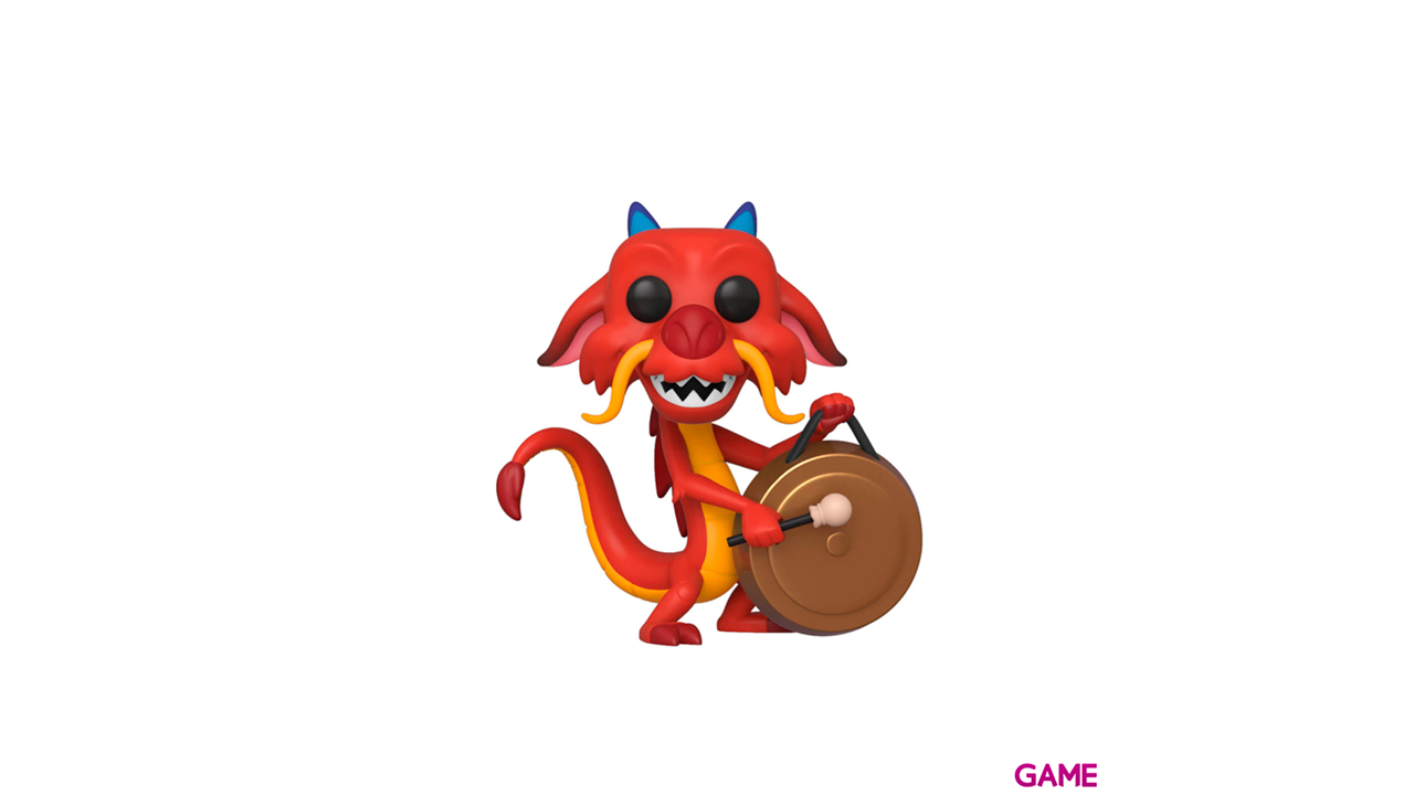 Figura POP Disney: Mushu con Gong-0