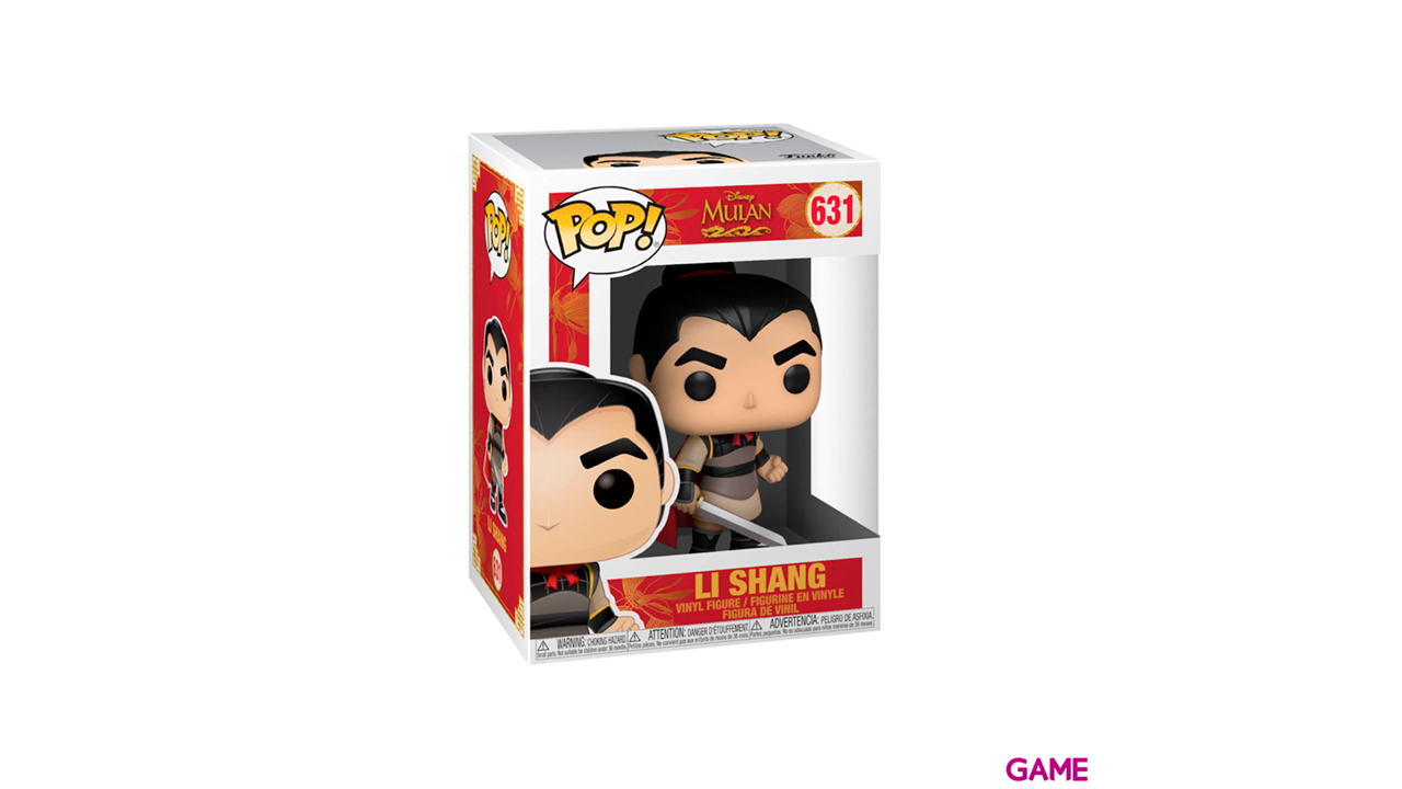 Figura POP Disney: Li Shang-1