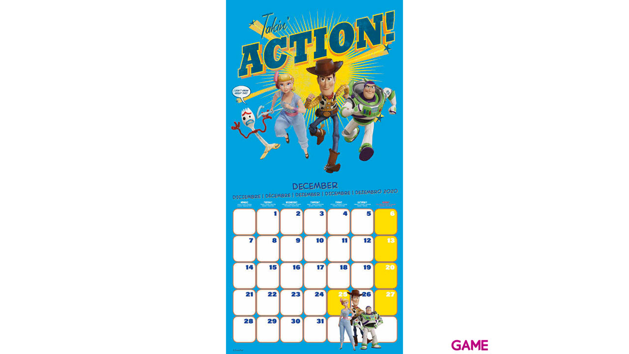 Calendario 2020 Toy Story-2