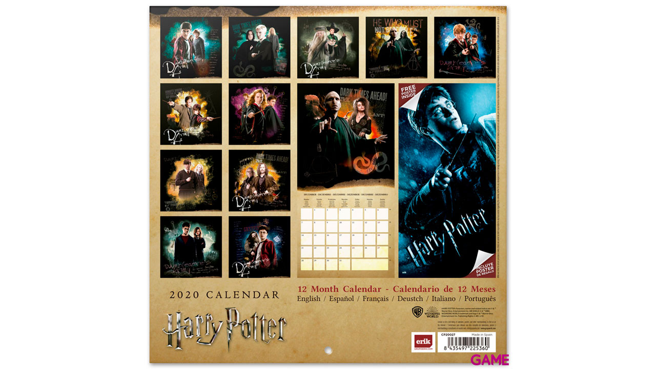 Calendario 2020 Harry Potter-1