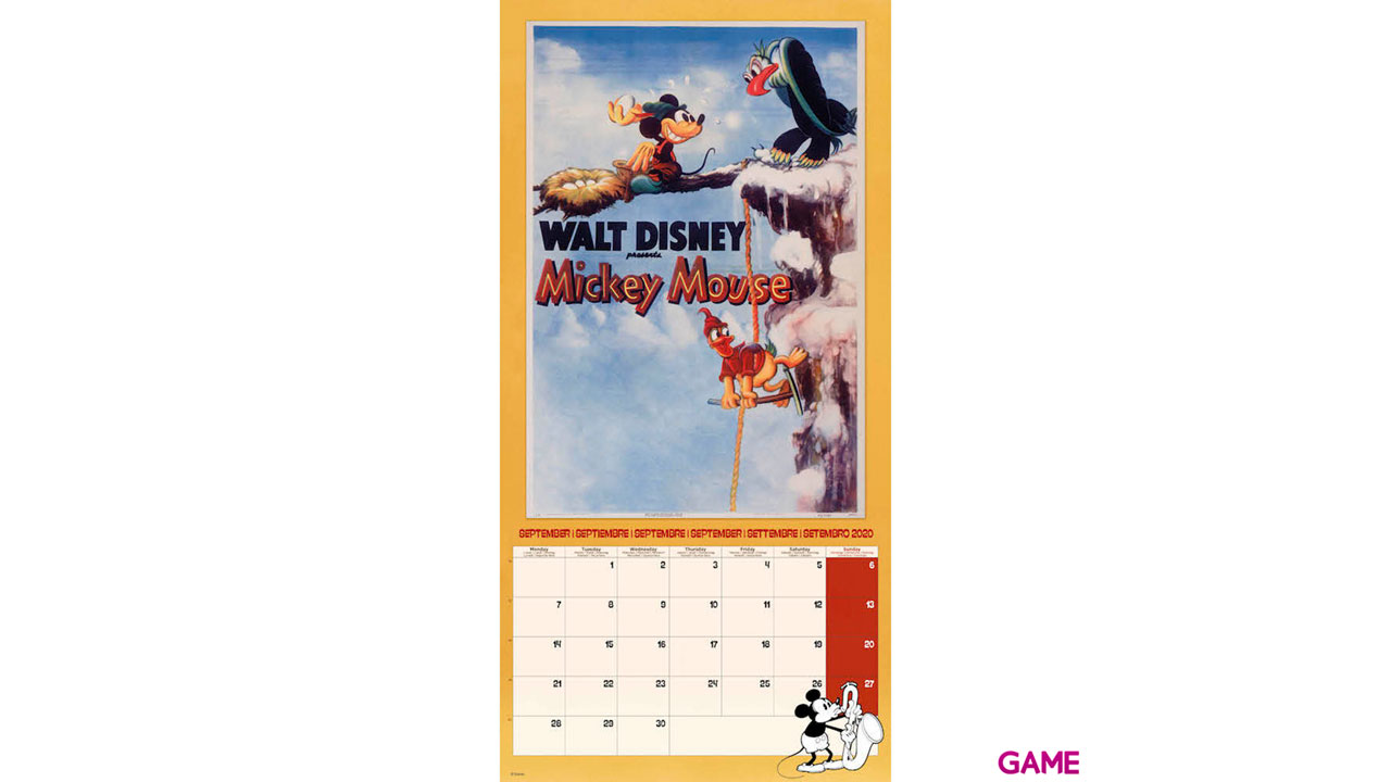 Calendario 2020 Mickey Mouse-2