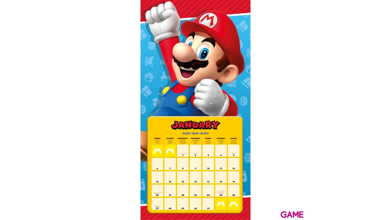Calendario 2020 Super Mario-2
