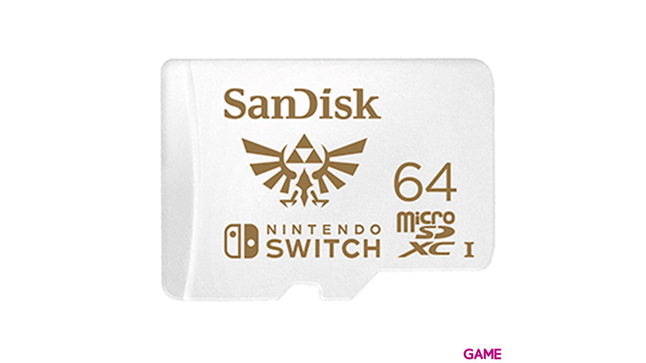 Memoria Sandisk 64GB microSDXC Zelda -Licencia oficial--0