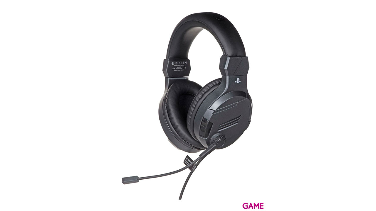 Bigben Headset Oficial PS4 V3 Titanium - Auriculares Gaming-1