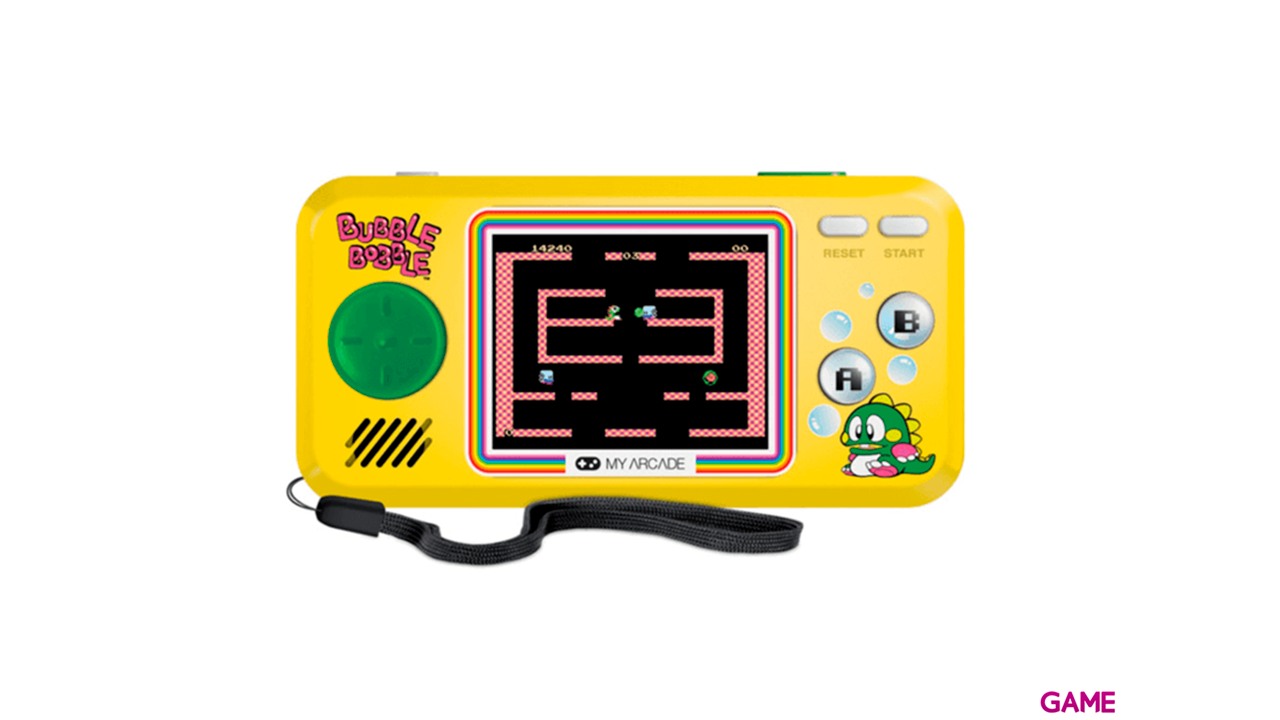 Consola Retro My Arcade Bubble Boble Portátil (3 juegos)-1