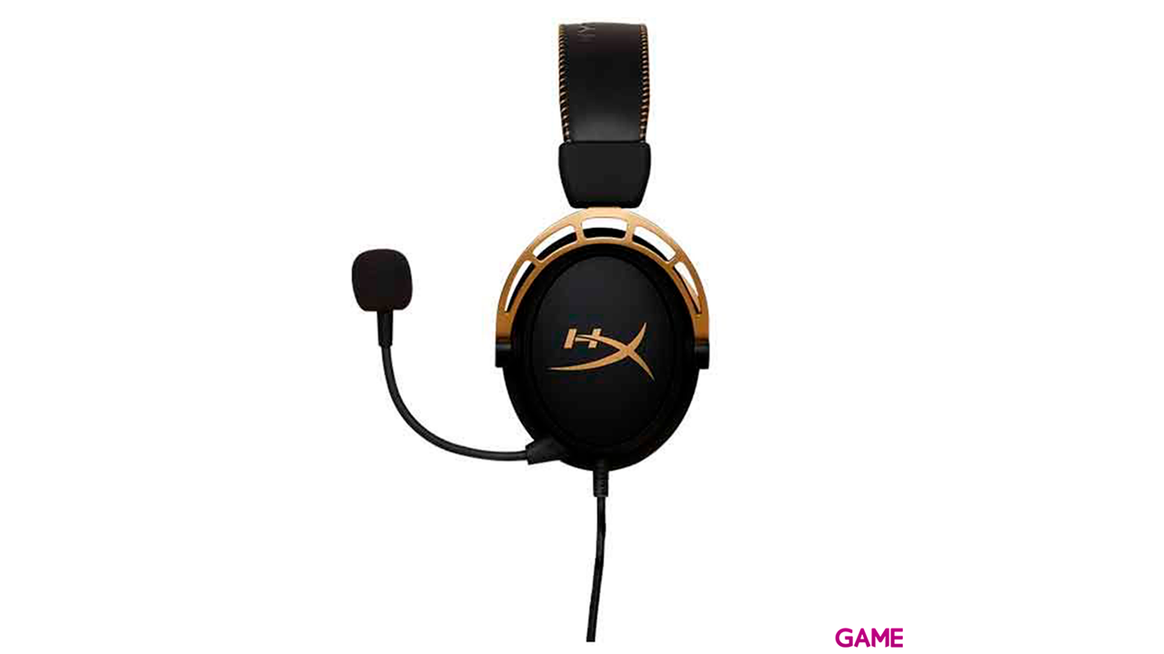 HyperX Cloud Alpha Gold Limited Edition PC-PS4-PS5-XBOX-SWITCH-MOVIL - Auriculares Gaming-1