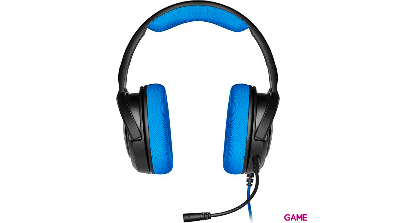 CORSAIR HS35 BLUE PC-PS4-PS5-XBOX-SWITCH-MOVIL - Auriculares Gaming-1