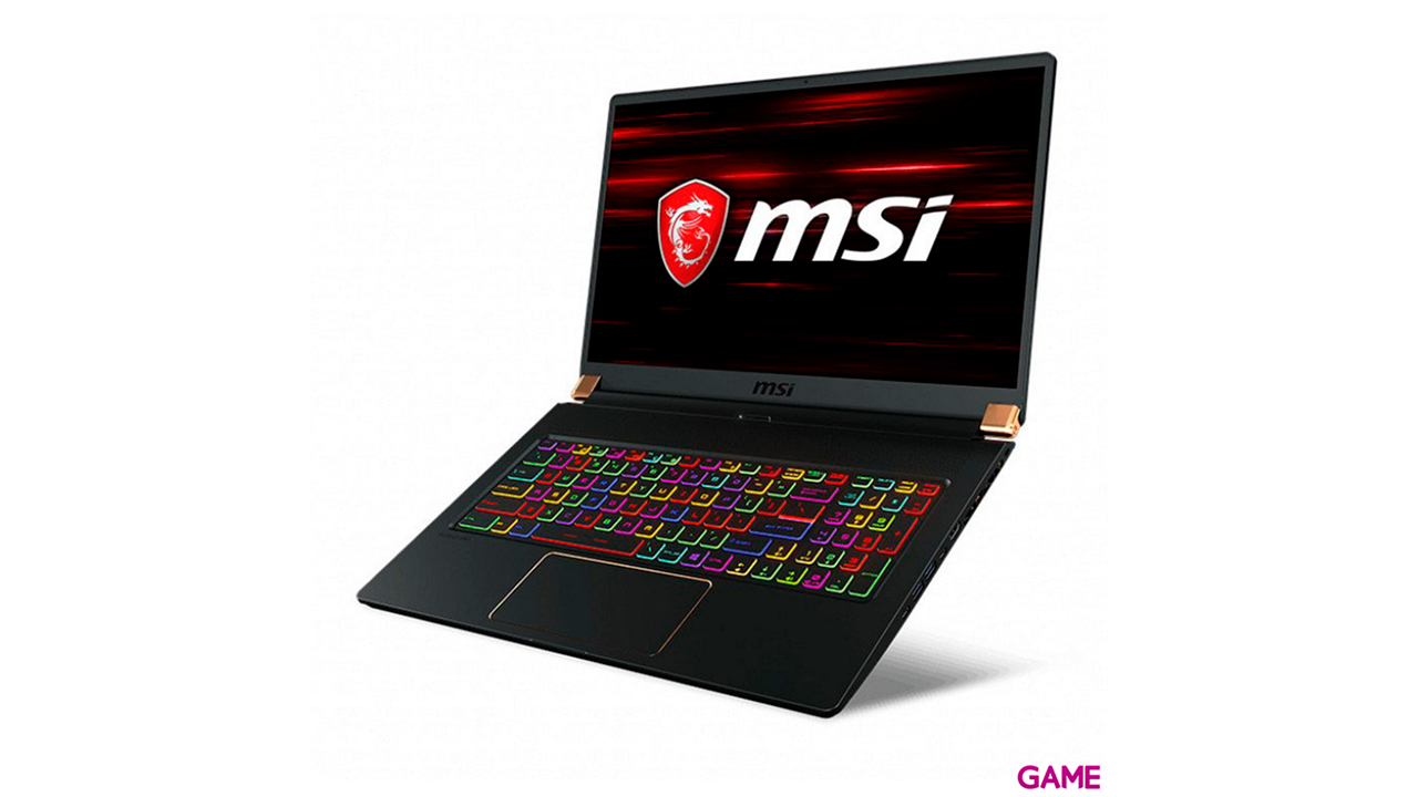 MSI GS75 Stealth 9SF-1040ES - i7-9750H - RTX 2070 - 32GB + 1TB SSD - 17,3´´ FHD 240Hz - W10 - Ordenador Portátil Gaming-1