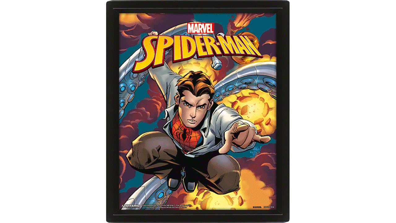 Cuadro 3D Marvel: Spider-Man Blast-0