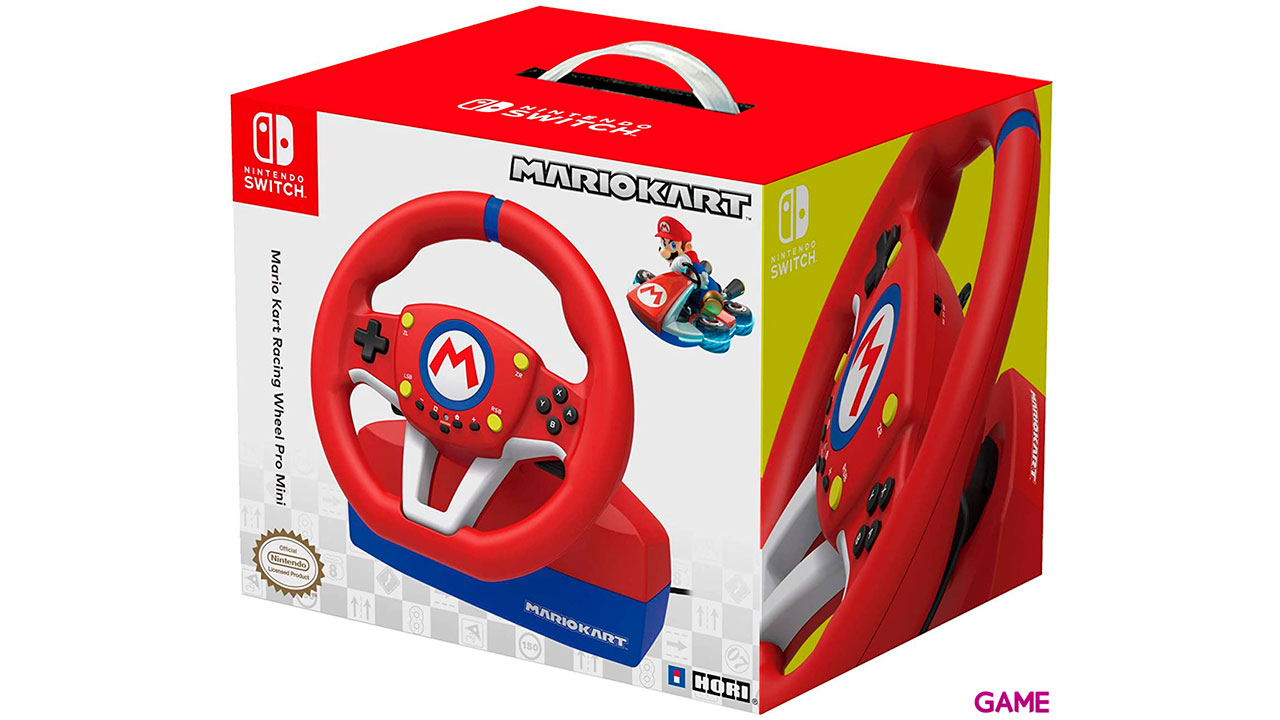 Volante Hori Mario Kart Pro -Licencia oficial--5