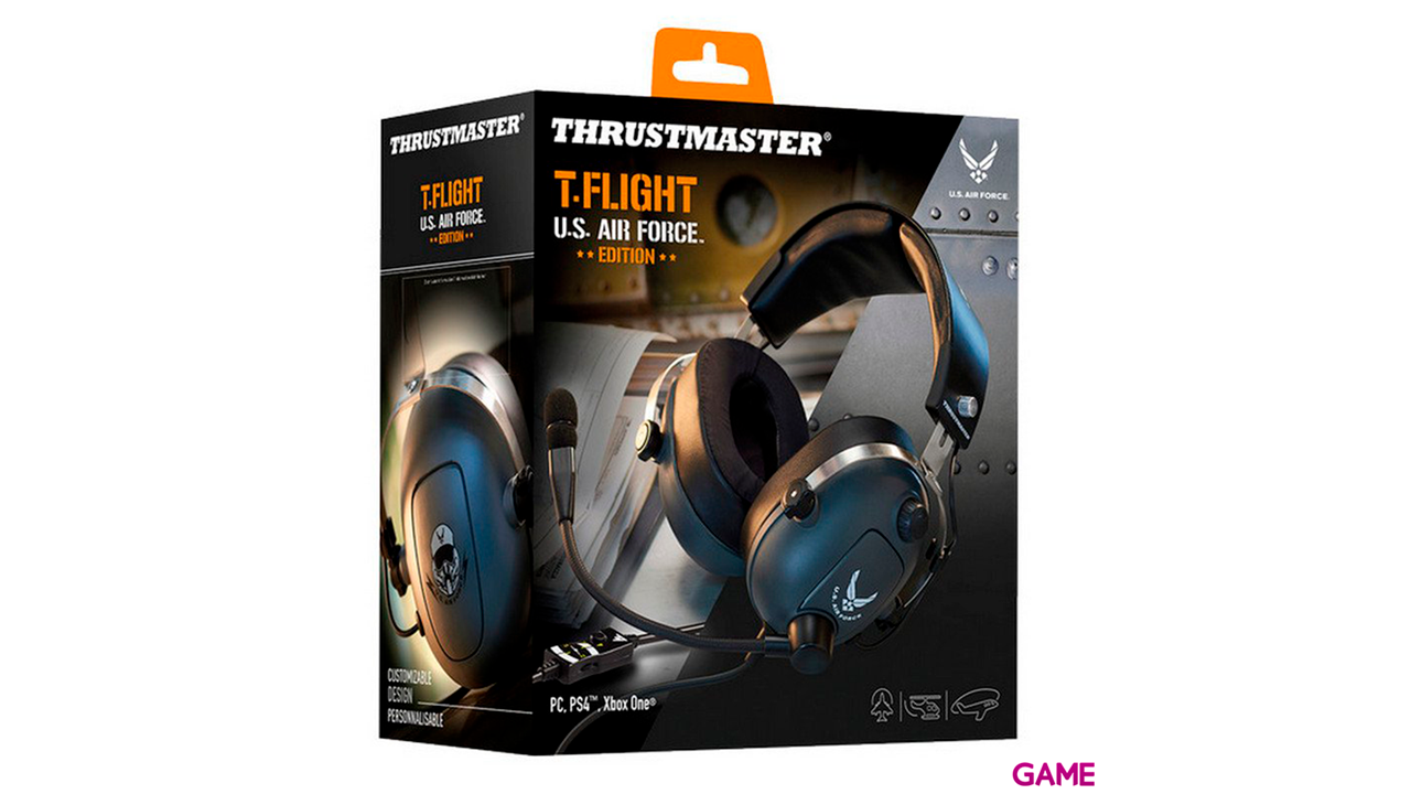 Thrustmaster T.Flight US Air Force ED. PC-PS4-PS5-XBOX-SWITCH-MOVIL - Auriculares Gaming-5