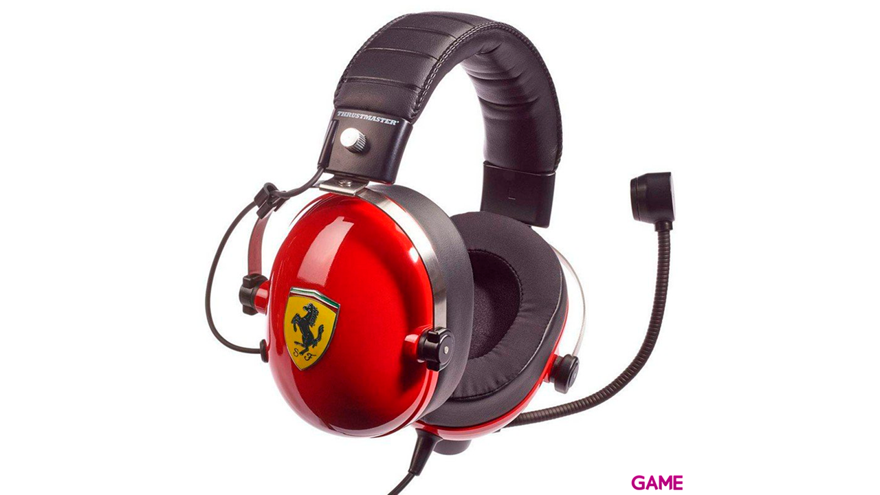 Thrustmaster T.Racing Scuderia Ferrari Ed. PC-PS4-PS5-XBOX-SWITCH-MOVIL - Auriculares Gaming-0