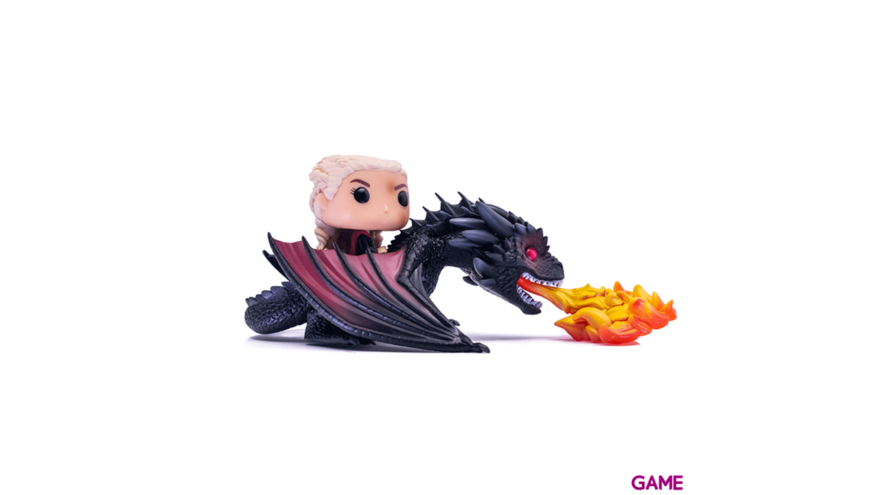 Figura POP Juego de Tronos: Daenerys on Fiery Drogon-1