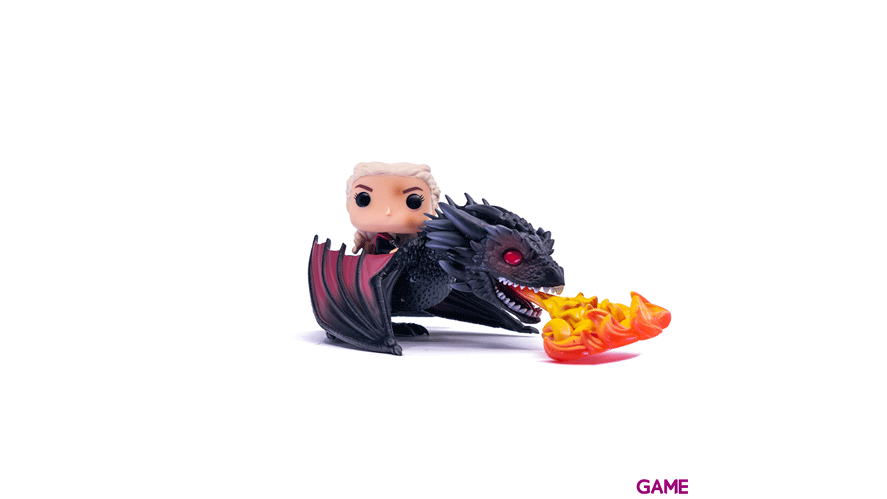 Figura POP Juego de Tronos: Daenerys on Fiery Drogon-2