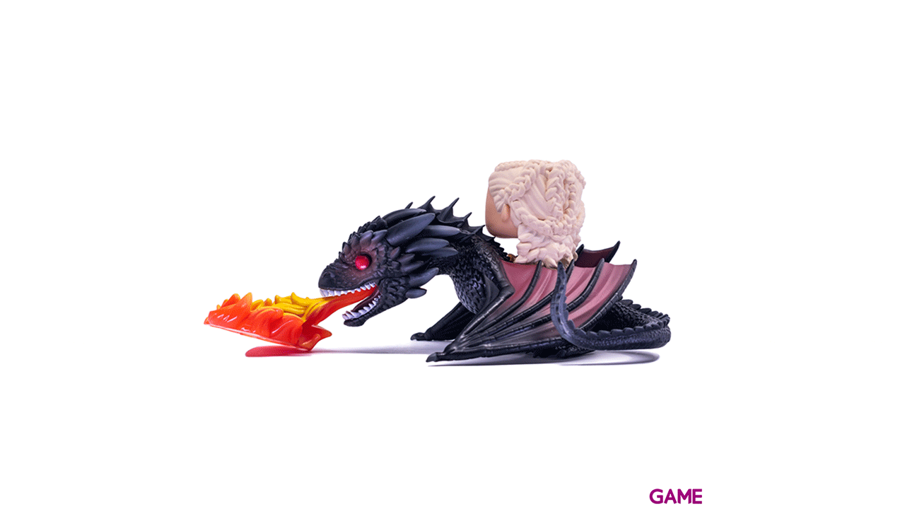 Figura POP Juego de Tronos: Daenerys on Fiery Drogon-4