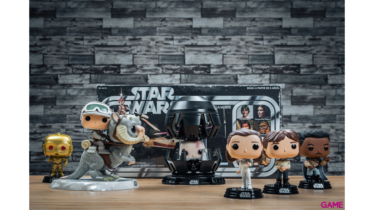 Figura POP Deluxe Star Wars: Han y Leia-1