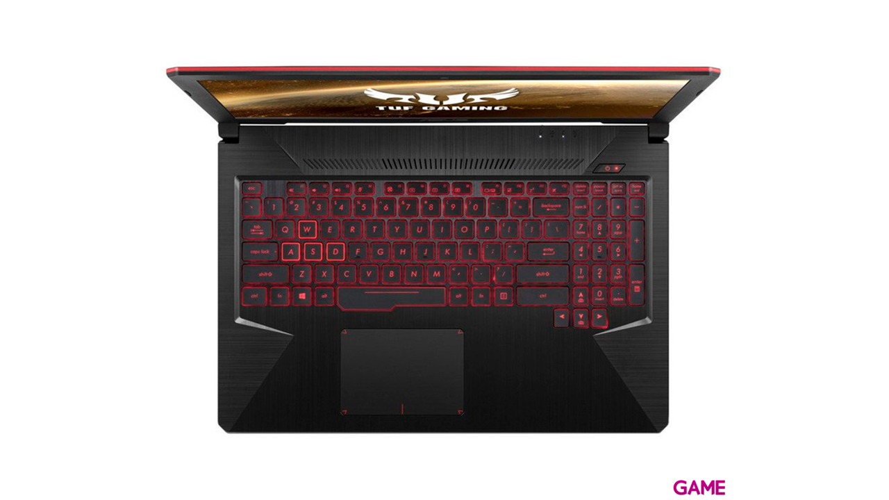 ASUS TUF Gaming FX504GM-EN480 - i7-8750H - GTX 1060 6GB - 8GB - 1TB HDD + 128GB SSD - 15,6´´ - FreeDOS - Ordenador Portátil-1