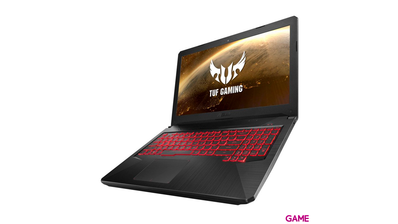 ASUS TUF Gaming FX504GM-EN480 - i7-8750H - GTX 1060 6GB - 8GB - 1TB HDD + 128GB SSD - 15,6´´ - FreeDOS - Ordenador Portátil-2