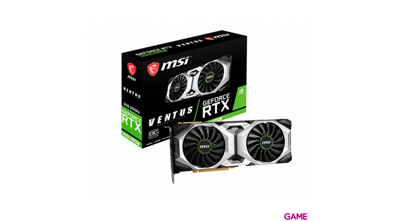 MSI GeForce RTX 2080 SUPER VENTUS XS OC - Tarjeta Gráfica Gaming-0