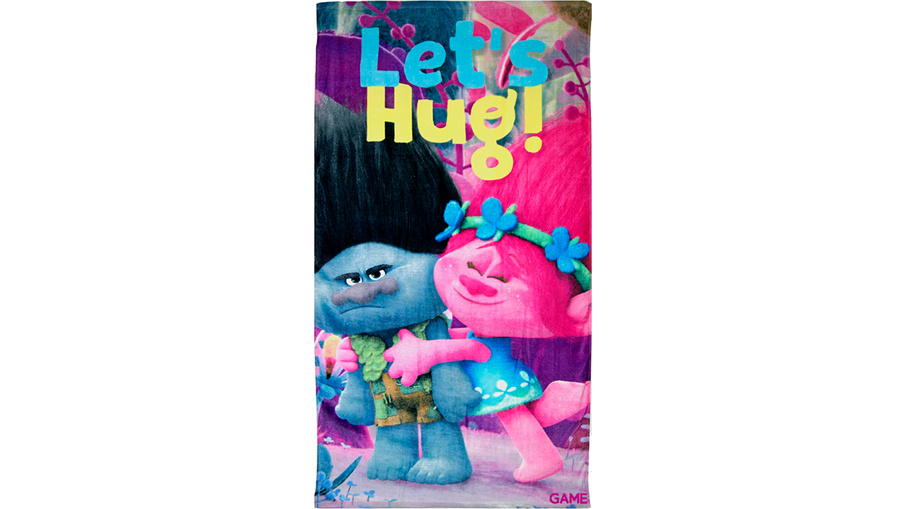 Toalla Trolls Lets Hug-0