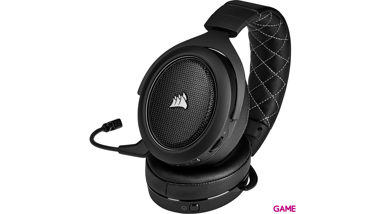 Corsair HS70 Pro Wireless Carbon PC-PS4-PS5 - Auriculares Gaming Inalámbricos-2