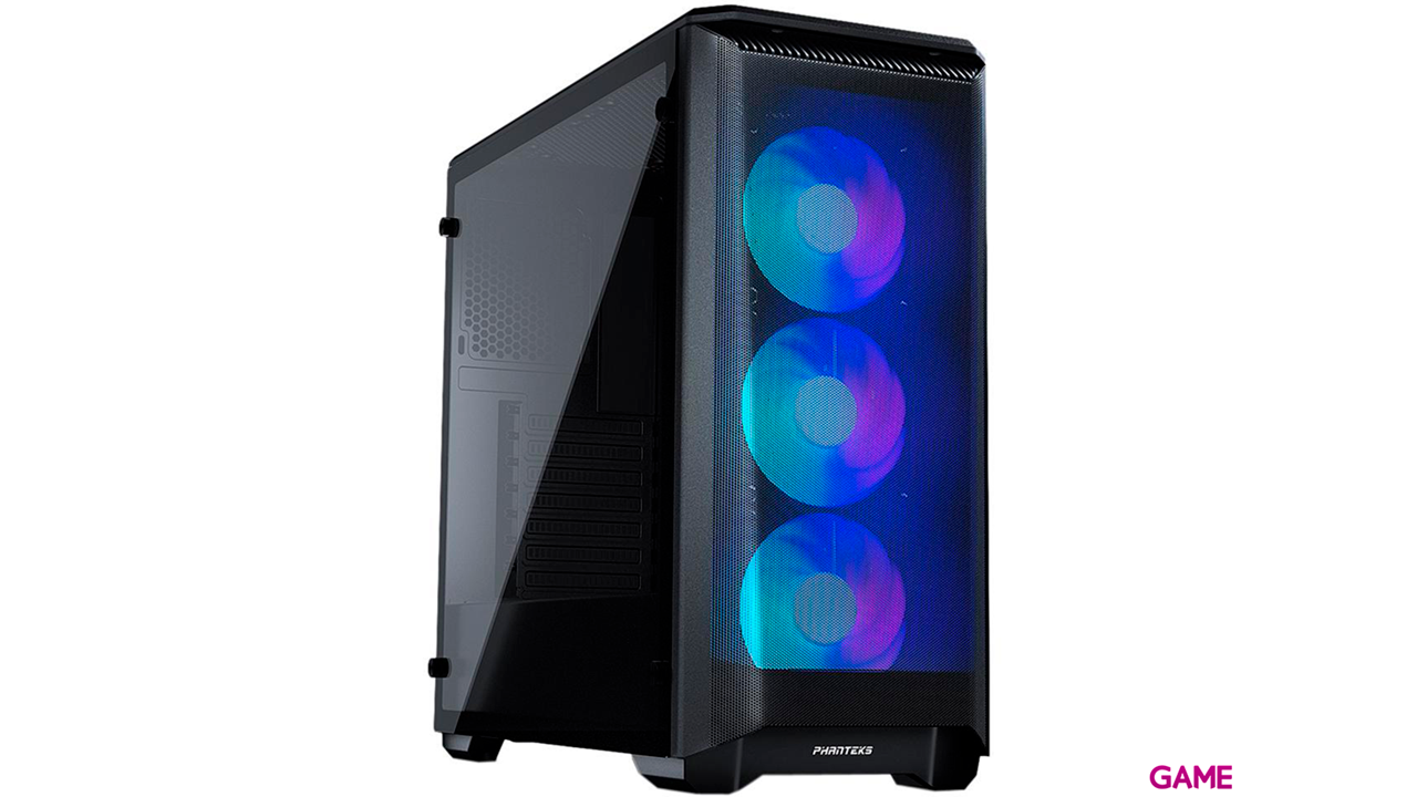 Phanteks Eclipse P400A Tempered Negra Mesh DRGB - Caja de Ordenador-0