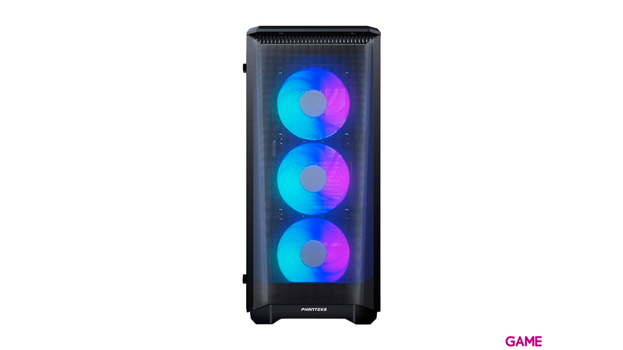 Phanteks Eclipse P400A Tempered Negra Mesh DRGB - Caja de Ordenador-1