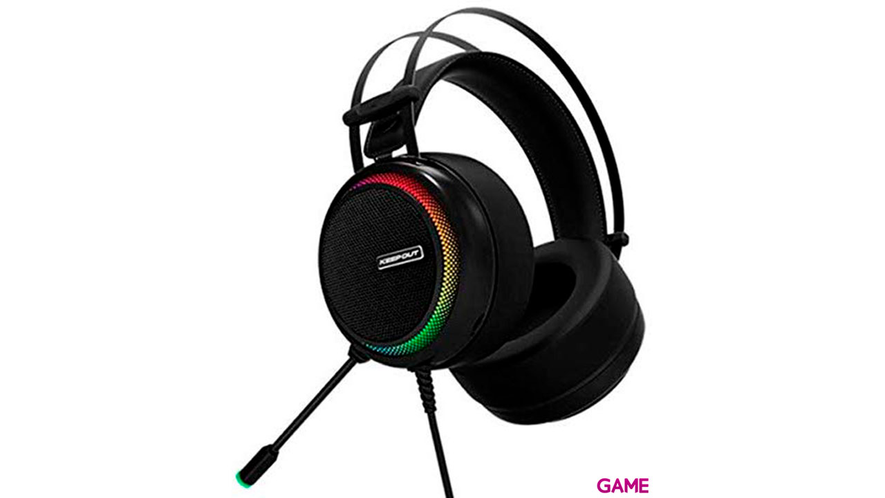 Keep Out HXPRO 7.1 USB RGB PC-PS4-PS5 - Auriculares Gaming-2