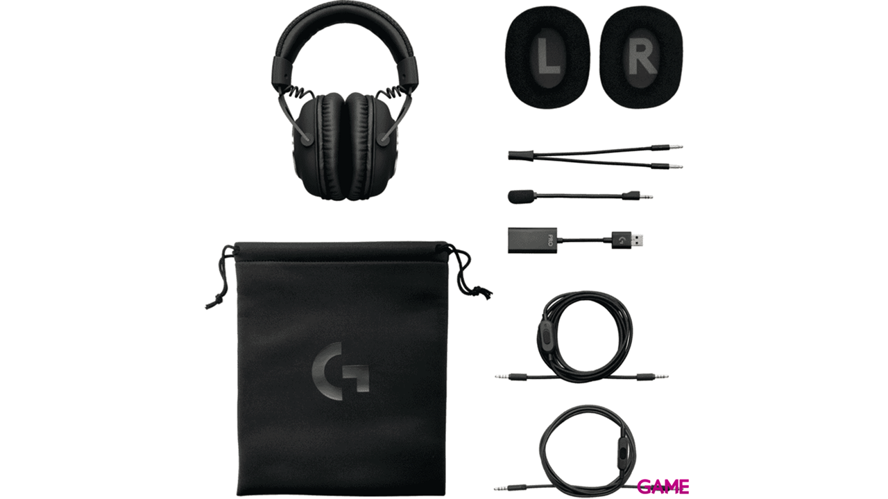 Logitech G PRO Jack-USB PC-PS4-PS5-XBOX-SWITCH-MOVIL- Auriculares Gaming-1