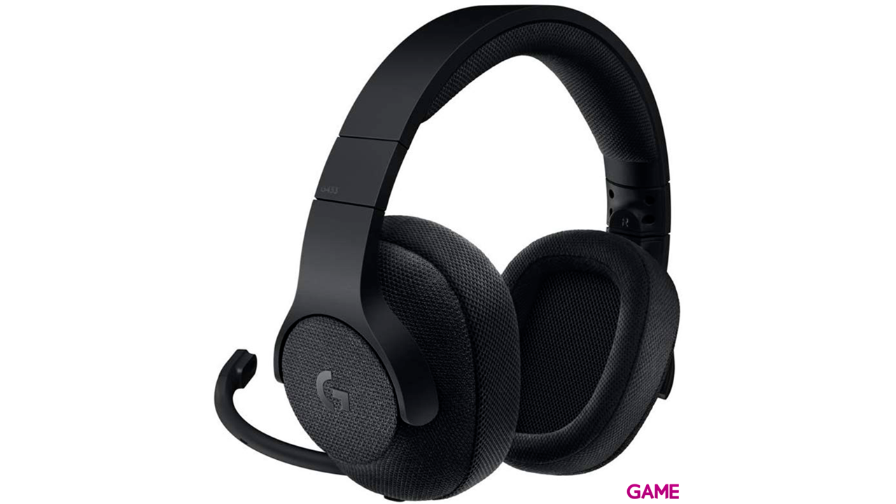 Logitech G433 Negro 7.1 Jack-USB PC-PS4-PS5-XBOX-SWITCH-MOVIL- Auriculares Gaming-1