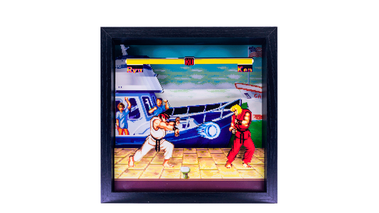 Pixel Frames Street Fighter Boat L-0