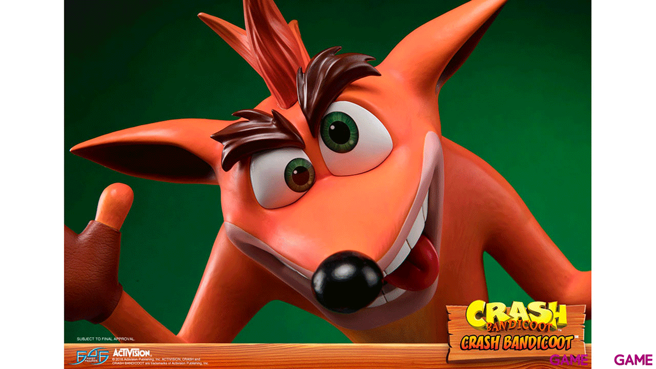 Estatua Crash Bandicoot F4F-18