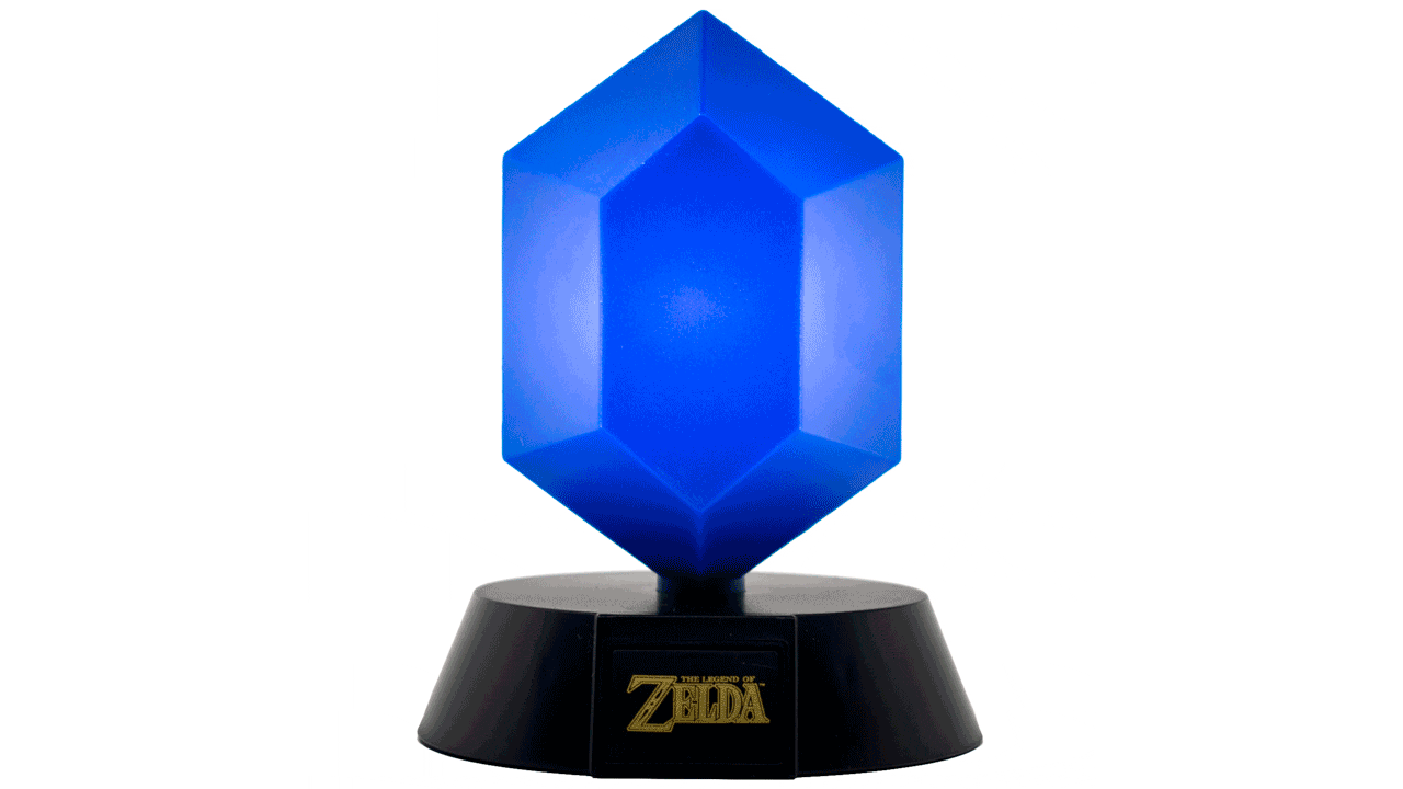 Lámpara 3D The Legend of Zelda: Rupia Azul-0