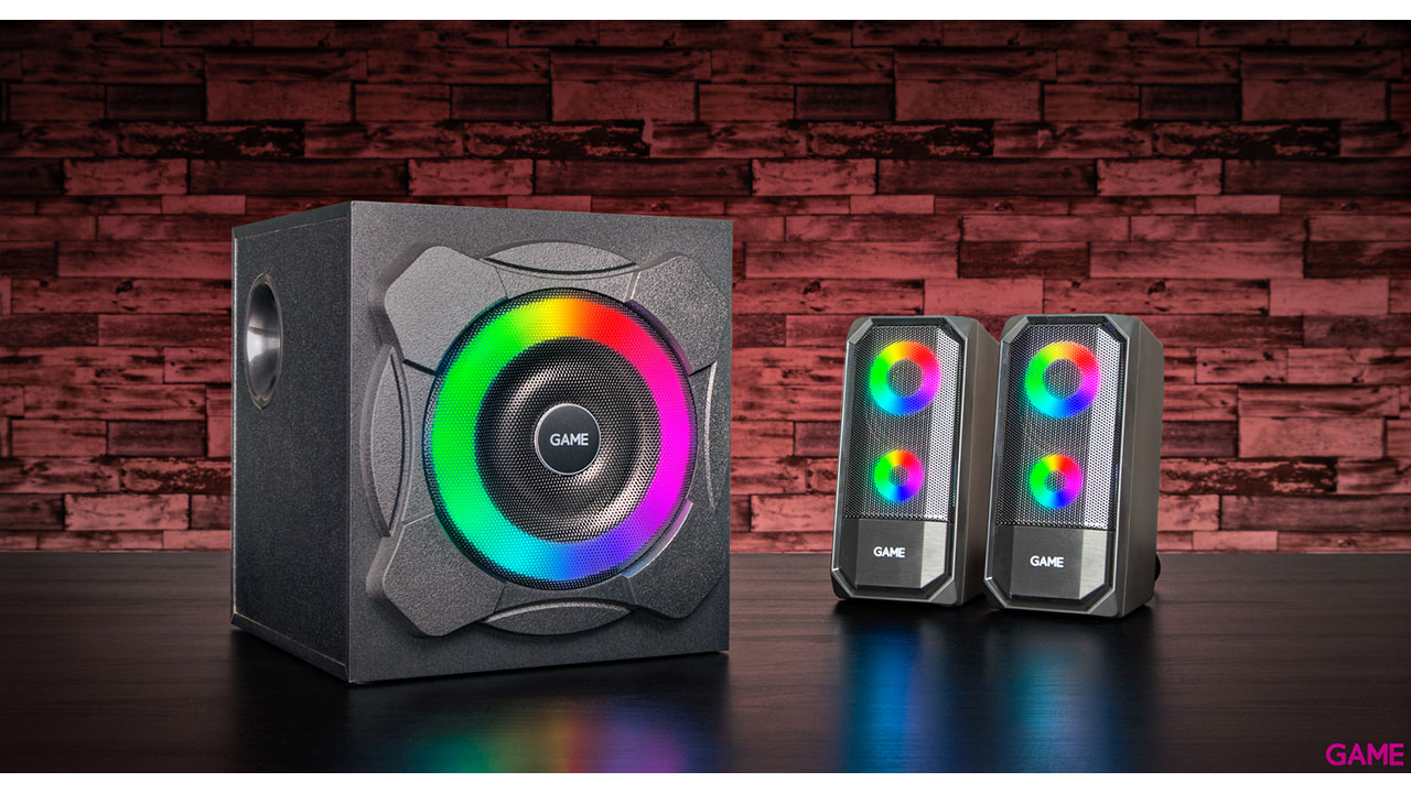 GAME SP420 2.1 RGB Speaker  - Altavoces Gaming-2