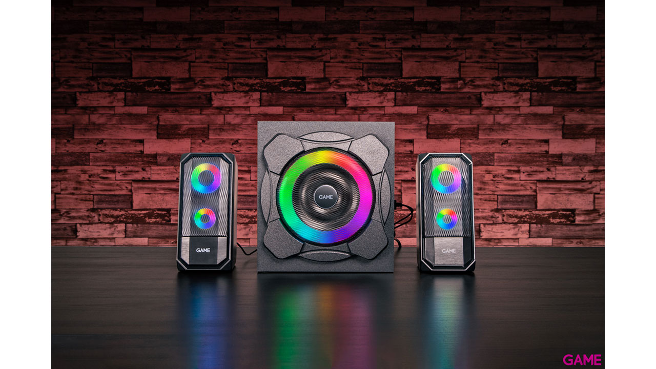 GAME SP420 2.1 RGB Speaker  - Altavoces Gaming-3