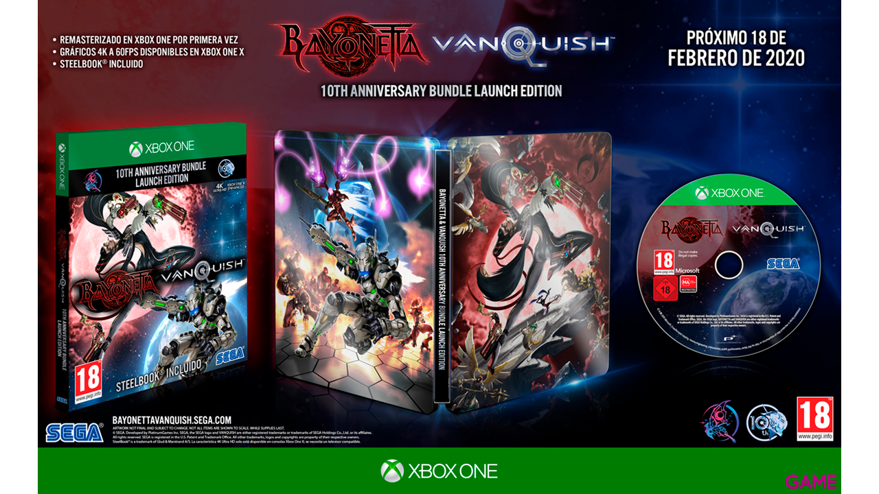 Bayonetta & Vanquish 10th Anniversary Bundle Limited Edition-0
