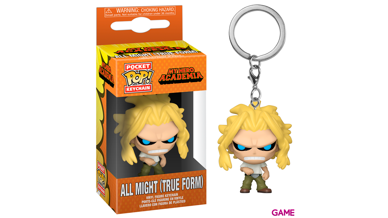 POP Keychain: MHA- All Might Weakened state-0
