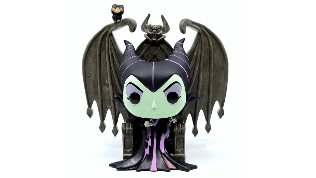 Figura POP Deluxe: Villains- Maleficent onThrone-0