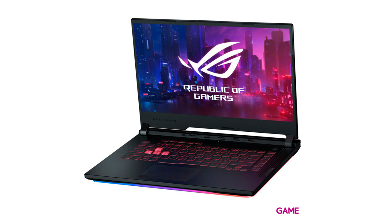ASUS ROG Strix G531GT-BQ133T - i7-9750H - GTX 1650 - 16GB - 1TB HDD + 256GB SSD - 15,6´´ - W10 - Ordenador Portátil Gaming-1