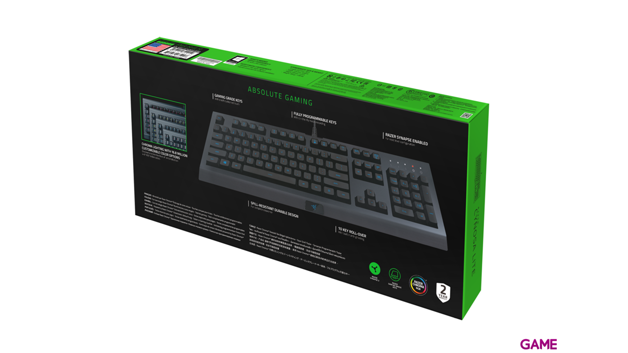 Razer Cynosa Lite RGB - Teclado Gaming-2