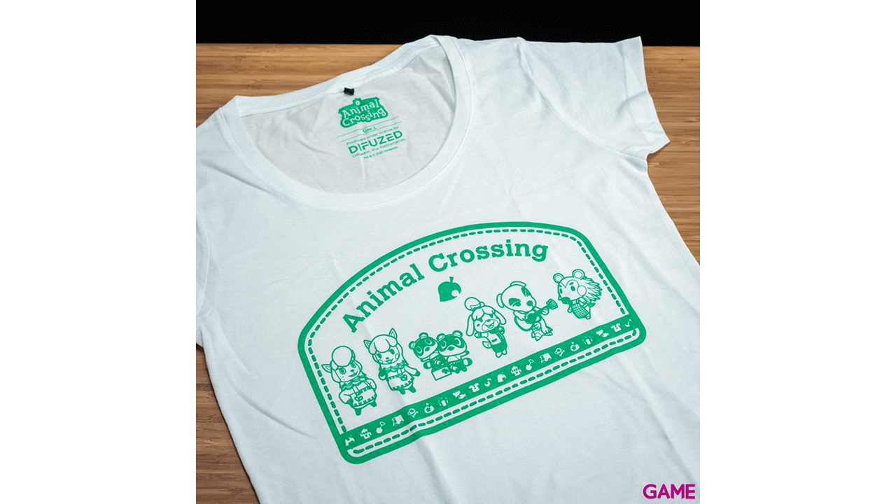 Camiseta Mujer Animal Crossing Talla M-0