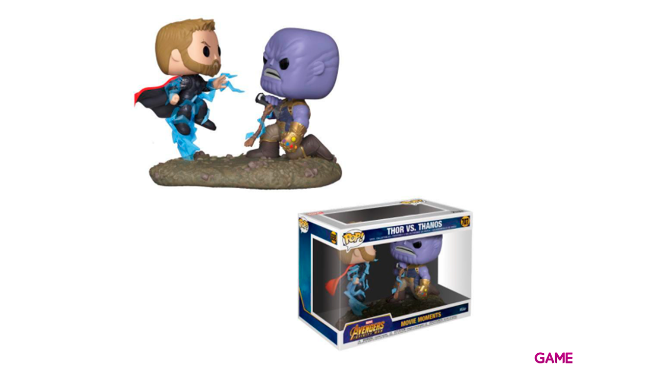 Figura POP Vengadores Endgame: Thor vs Thanos-0
