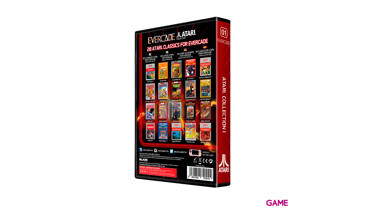 Cartucho Evercade Atari Collection 1-1
