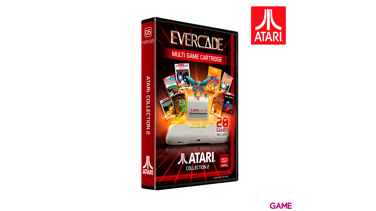 Cartucho Evercade Atari Collection 2-0