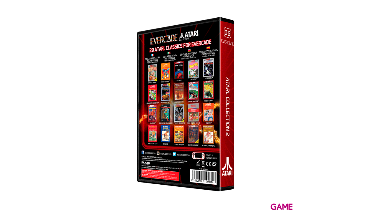 Cartucho Evercade Atari Collection 2-1